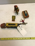 Lot of vintage toys, Marx Tank, Puppets and more