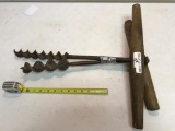2- Antique Hand Drillers