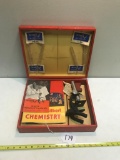 Vintage Science-craft Chemistry set with original box