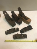 Lot of Antique Wooden planes and low angle block planes