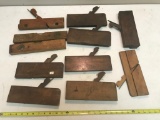 Lot of assorted specialty planes, and wooden levels