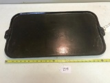 24 inch Griswold Cast Iron Griddle, (warped)