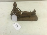 Mule and Cart Mechanical Bank, with #1 on bottom
