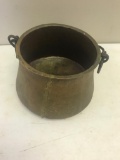Dovetailed Copper Bucket, with handle, round bottom, 7 inches across