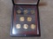 2009 U.S. PRESIDENTIAL DOLLAR 8-PIECE SET IN HOLDER BU