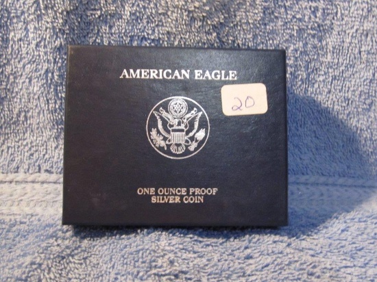 2010 SILVER EAGLE IN BOX PF