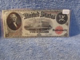 1917 $2. LEGAL TENDER NOTE AU