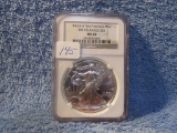 2011 U.S. SILVER EAGLE NGC MS69