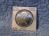 1966 CANADIAN SILVER DOLLAR BU