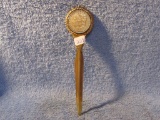 1884 MORGAN DOLLAR ON LETTER OPENER