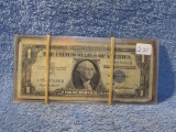 5-$1. SILVER CERTIFICATE STAR NOTES