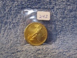 1986 $50. 1-OZ. GOLD EAGLE BU