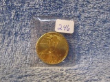 1986 $50. 1-OZ. GOLD EAGLE BU