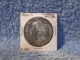 1921S MORGAN DOLLAR UNC-CLEANED