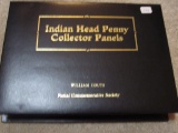 28 INDIAN HEAD CENTS IN HOLDER W/STAMPS