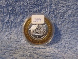 ISLE OF CAPRI CASINO .999 SILVER GAMING TOKEN