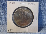 1925 PEACE DOLLAR BU