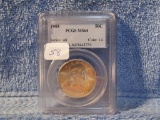 1953 FRANKLIN HALF PCGS MS64