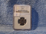 1950D JEFFERSON NICKEL NGC MS65