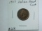 1907 INDIAN HEAD CENT XF