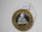 1995 FLAMINGO-HILTON .999 SILVER GAMING TOKEN