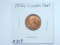 1952S LINCOLN CENT BU RED