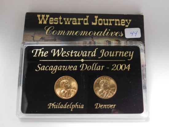 2004 SACAGAWEA DOLLAR SET IN HOLDER BU