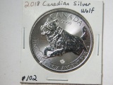 2018 CANADIAN SILVER WOLF BU