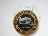 COMSTOCK.999 SILVER GAMING TOKEN