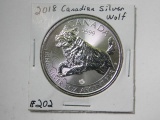 2018 CANADIAN SILVER WOLF BU