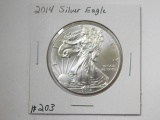 2014 SILVER EAGLE BU