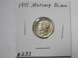 1941 MERCURY DIME BU