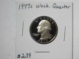 1977S WASHINGTON QUARTER PF