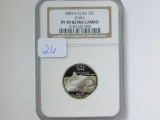 2004S IOWA STATE QUARTER NGC PF70 ULTRA CAMEO (PERFECT GRADE)