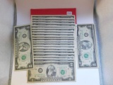 22-$2. U.S. NOTES INCL. 8 NOVELTY NOTES