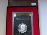 1972S SILVER IKE DOLLAR IN BROWN BOX PF