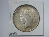 1923 PEACE DOLLAR