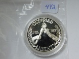 1988S U.S. OLYMPIC SILVER DOLLAR PF