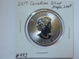 2017 CANADIAN SILVER MAPLE LEAF BU