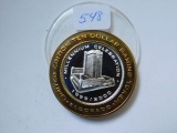 2000 ELDORADO/NEW MILLENNIUM .999 SILVER GAMING TOKEN