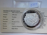 BIRTH OF OUR NATION .999 SILVER ROUND PF