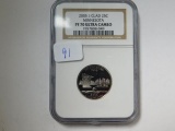 2005S MINNESOTA STATE QUARTER NGC PF70 ULTRA CAMEO (PERFECT GRADE)