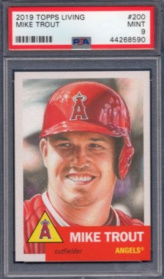 2019 Topps Living Mike Trout - PSA 9 - Mint