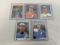 Lot of 5 Different Randy Johnson Rookies