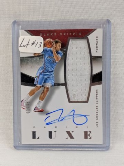 2014/15 Panini Luxe Blake Griffin Auto/Jersey