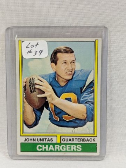 1974 Topps Johnny Unitas #150