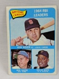 1965 Topps RBI Leaders W/ Mays #6