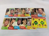 Lot of 16 Different 1963 Topps Baseball