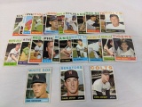 Lot of 25 Different 1964 Topps Baseball Cards