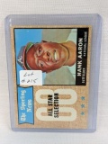 1968 Topps Hank Aaron All Star #370